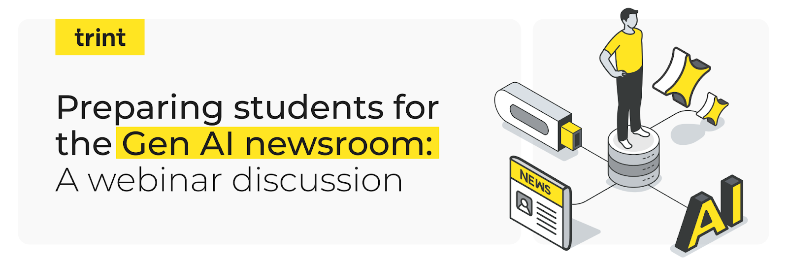 Preparing students for the Gen AI newsroom: A webinar discussion
