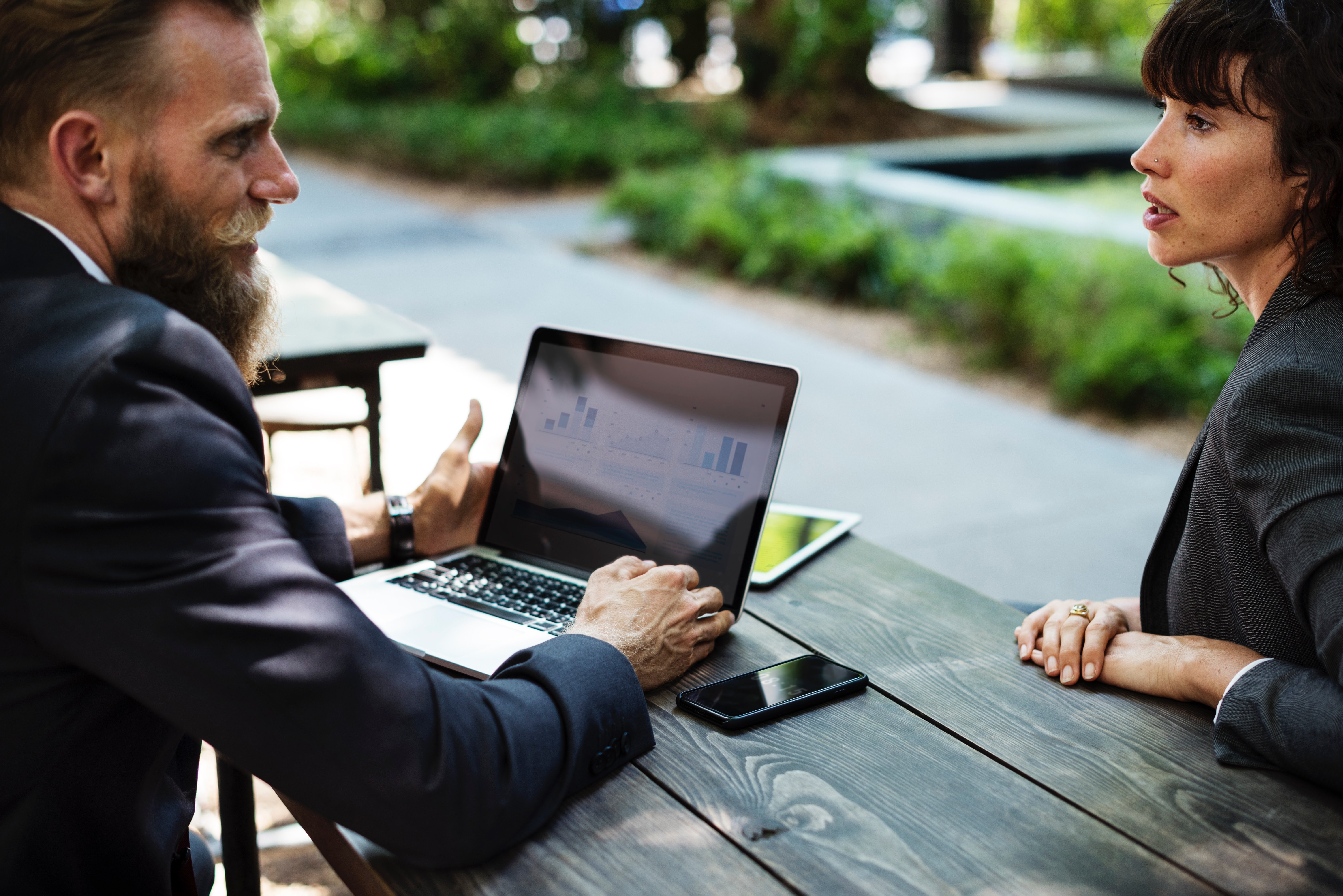 One-on-one interviews are clearer when subjects speak one at a time