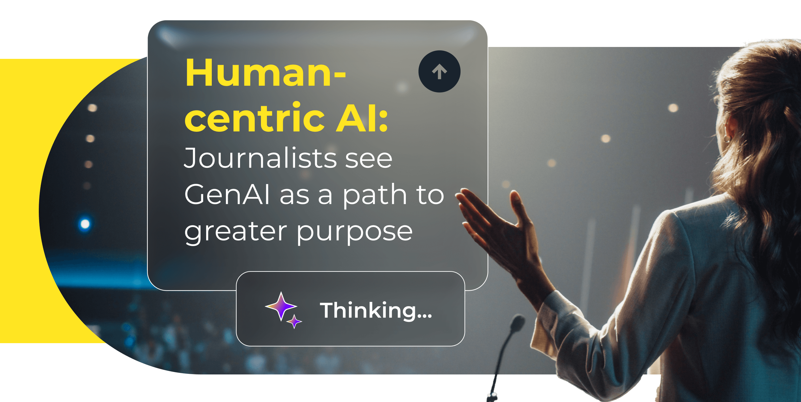Human-Centric AI: Journalists See GenAI as a Path to Greater Purpose