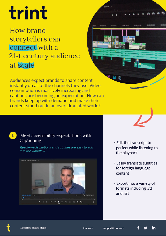 How brand storytellers can connect with a 21st century audience at scale