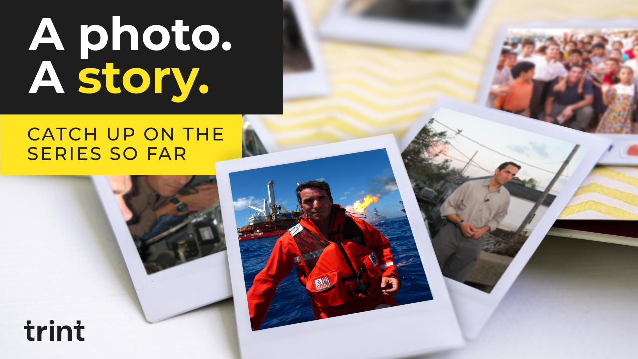 With new episodes of Trint’s “A Photo A Story” coming soon, catch up on the series so far and some of the career-defining stories from Emmy Award-winning journalist and war correspondent, Jeff Kofman.