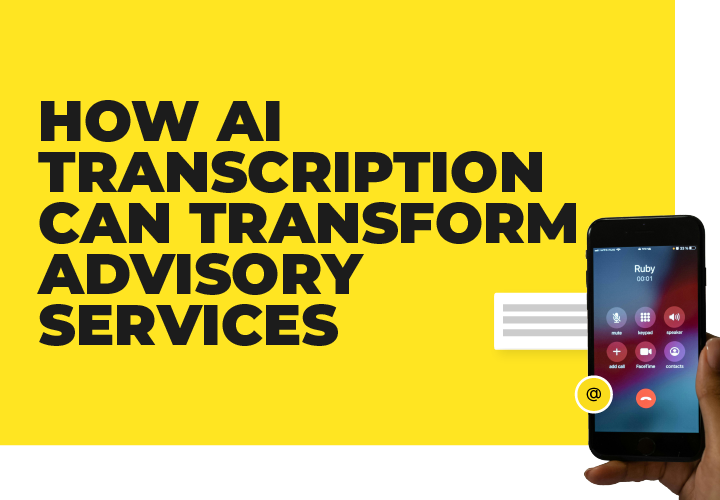 Learn how AI transcription can transform your advisory services. Trint helps consultants overcome the challenges of expert interviews, boost efficiency, and ensure data security.