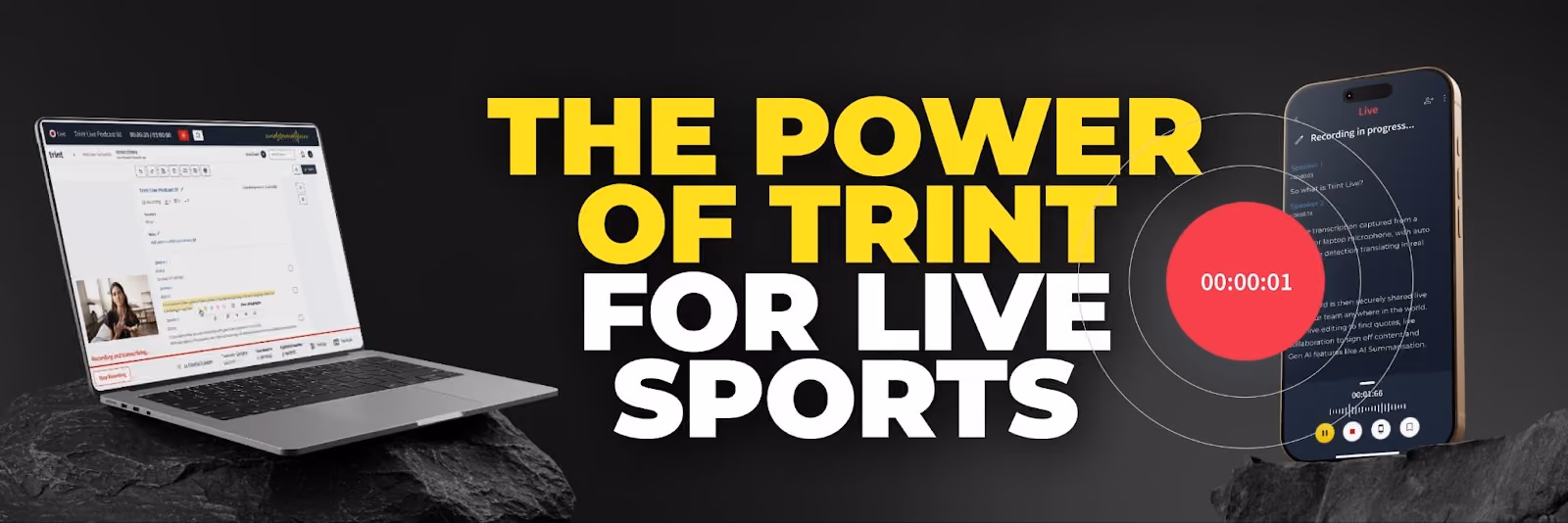 The power of Trint for live sports