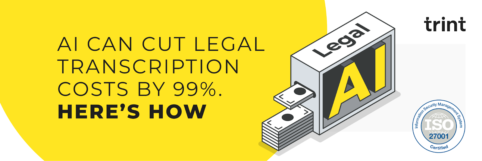 AI can cut legal transcription by 99%. Here's how.