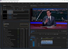 Trint Editor with Stephen Colbert