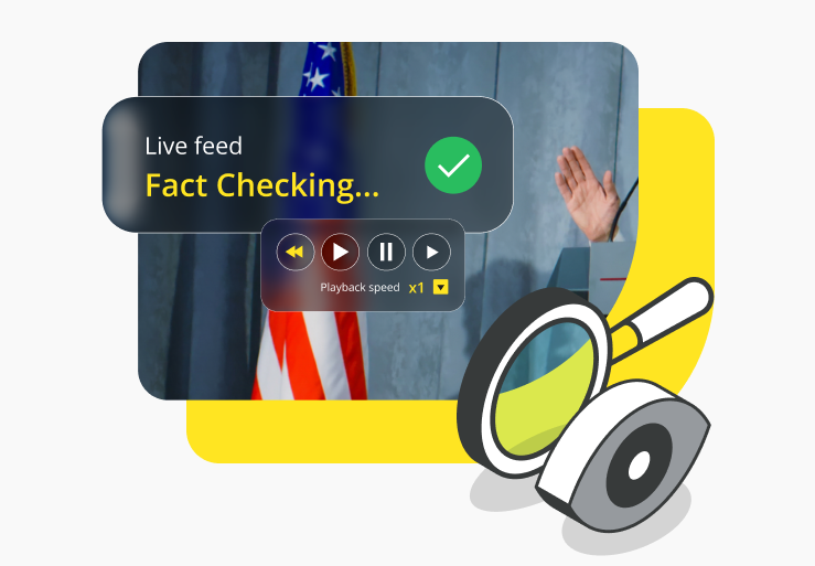 How newsrooms can use AI transcription to fight fake news