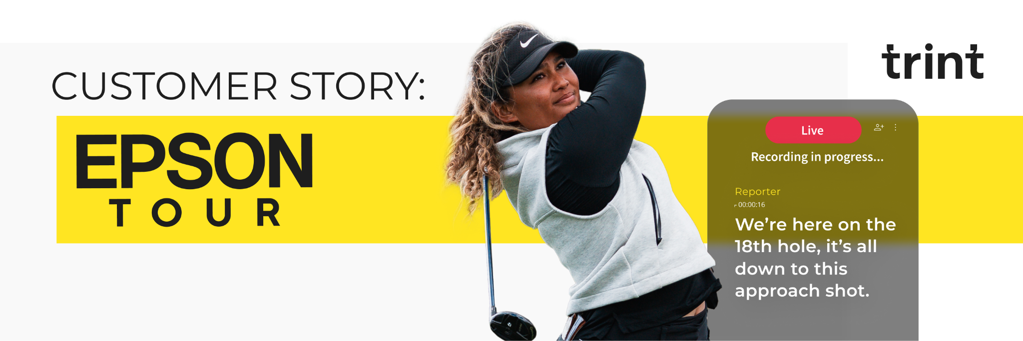 Customer Story: Epson Tour 