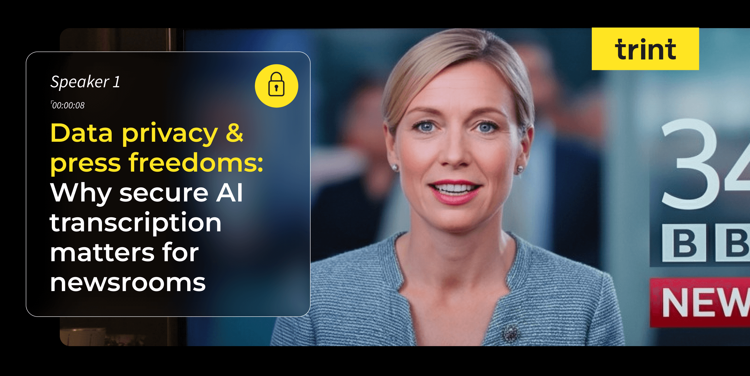 Data privacy and press freedoms: Why secure AI transcription matters for newsrooms