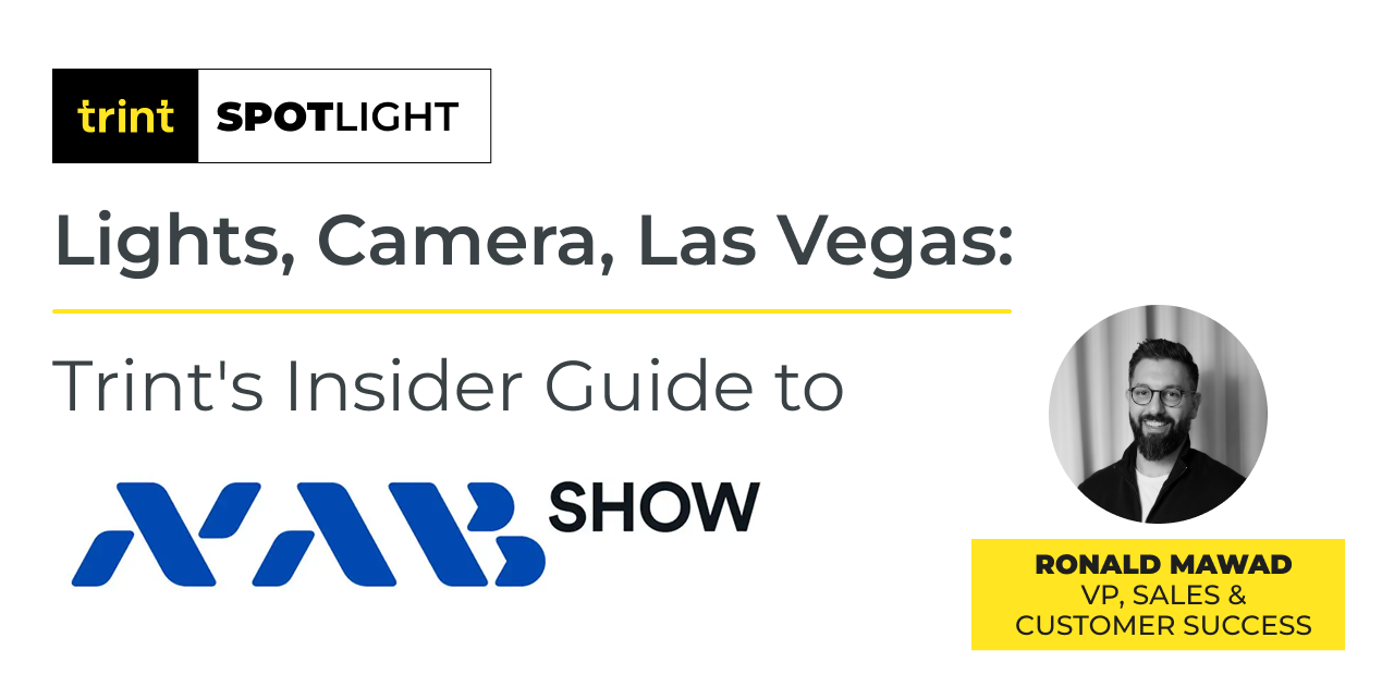 Trint Spotlight: Insider Guide to NAB Show 2026